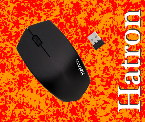 ماوس بی سیم هترون مدل HMBW110SL